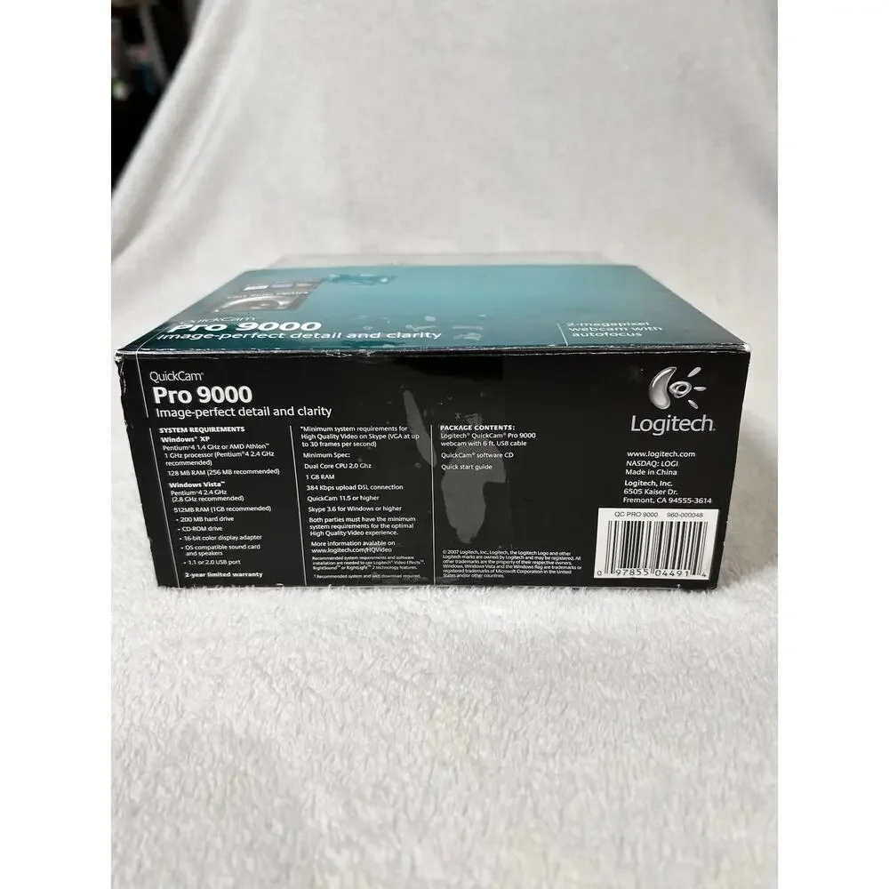 Logitech QuickCam Pro 9000 Web Cam